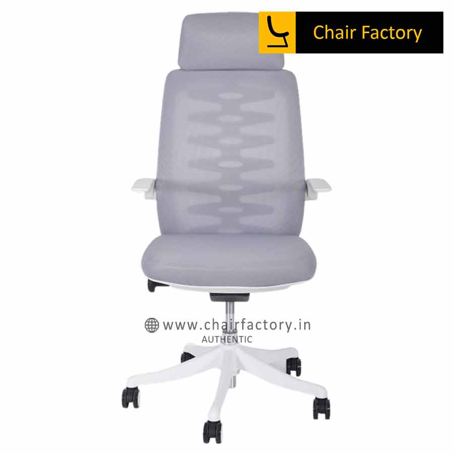 White Pivoter HB Imported Computer Chair